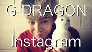 G-DRAGON Instagram BIG BANG ビッグバン インスタグラム xxxibgdrgn