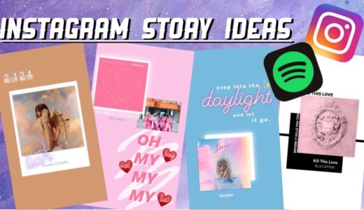 How To Make Aesthetic Instagram Spotify Music Story // 音楽好き必見！インスタストーリーの裏技［ENG /JP SUB]