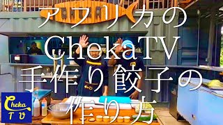 アフリカのChekaTV手作り餃子の作り方 / Pork Gyoza