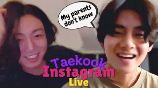 [Eng Subs] Taekook's Instagram Live that stayed till the Sunrise ft. Special guest 'Bam'